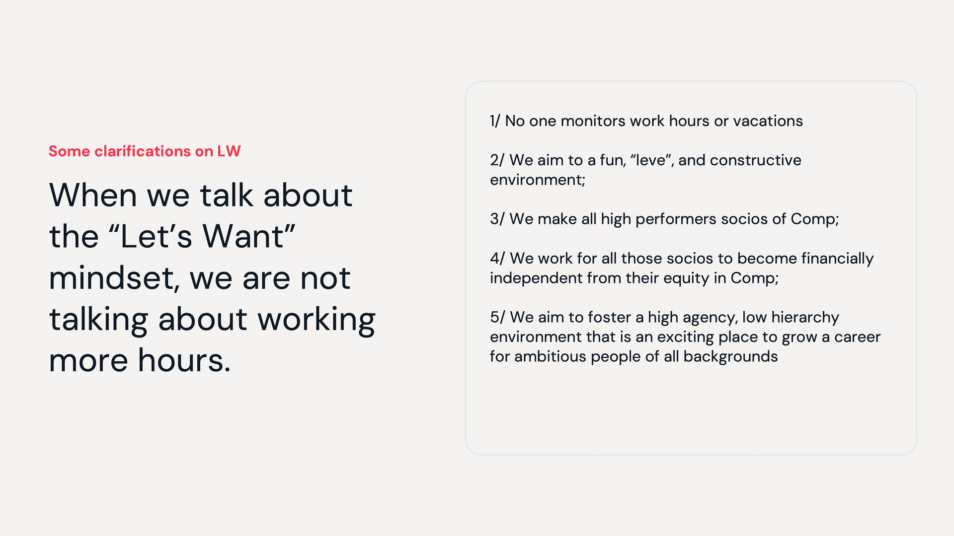 Culture Deck Slide 13