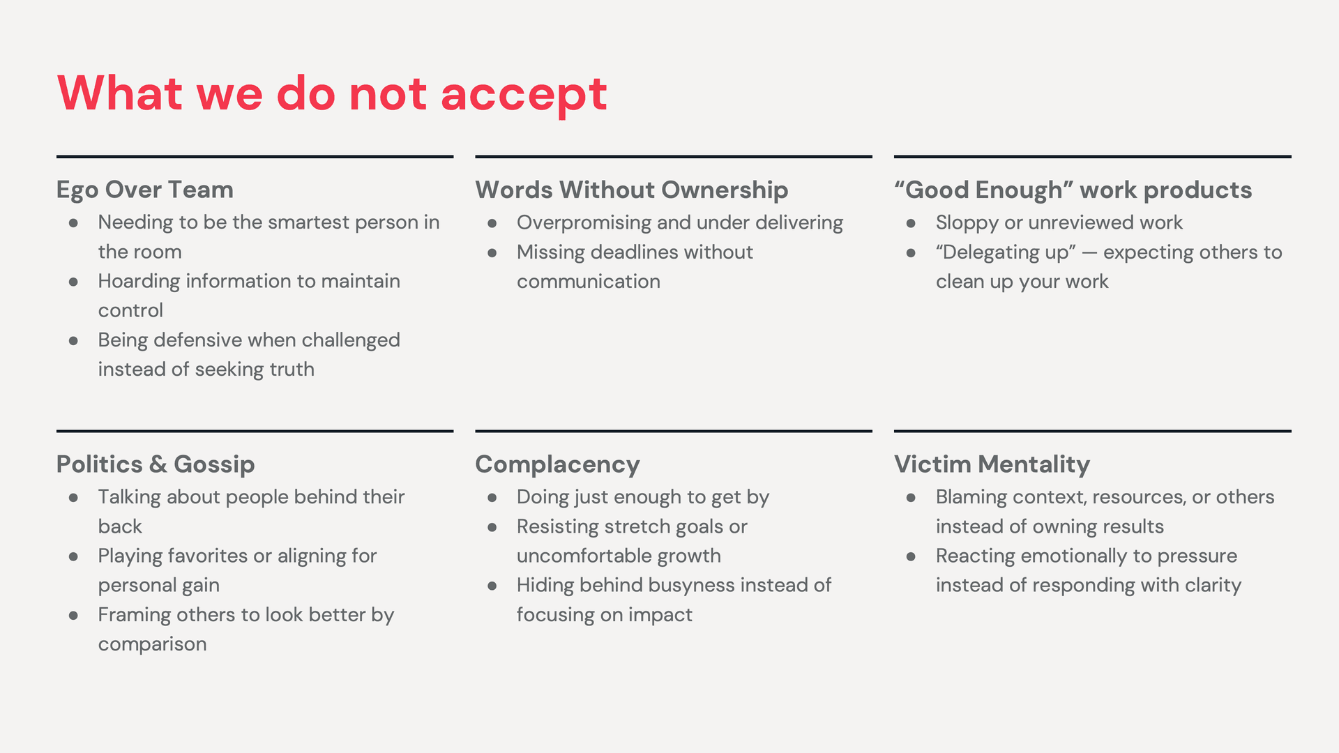 Culture Deck Slide 27