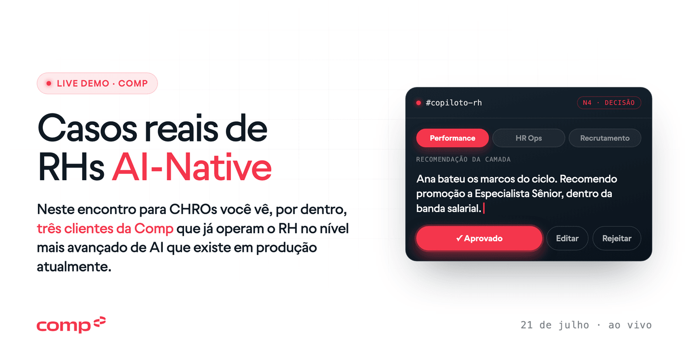 Real cases of AI-Native HR teams · live demo with Pedro Bobrow · July 21